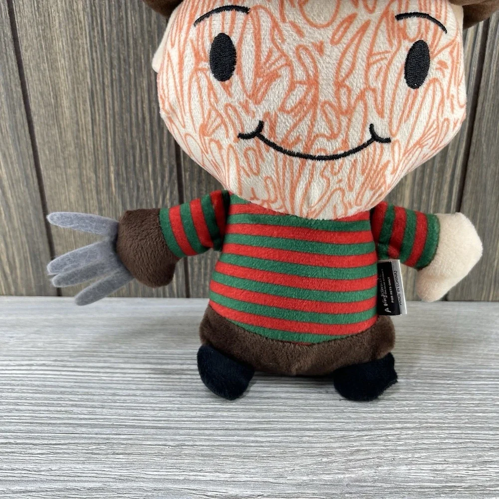 Nightmare On Elm Street Plush Toy Freddy Krueger Squeaky Dog